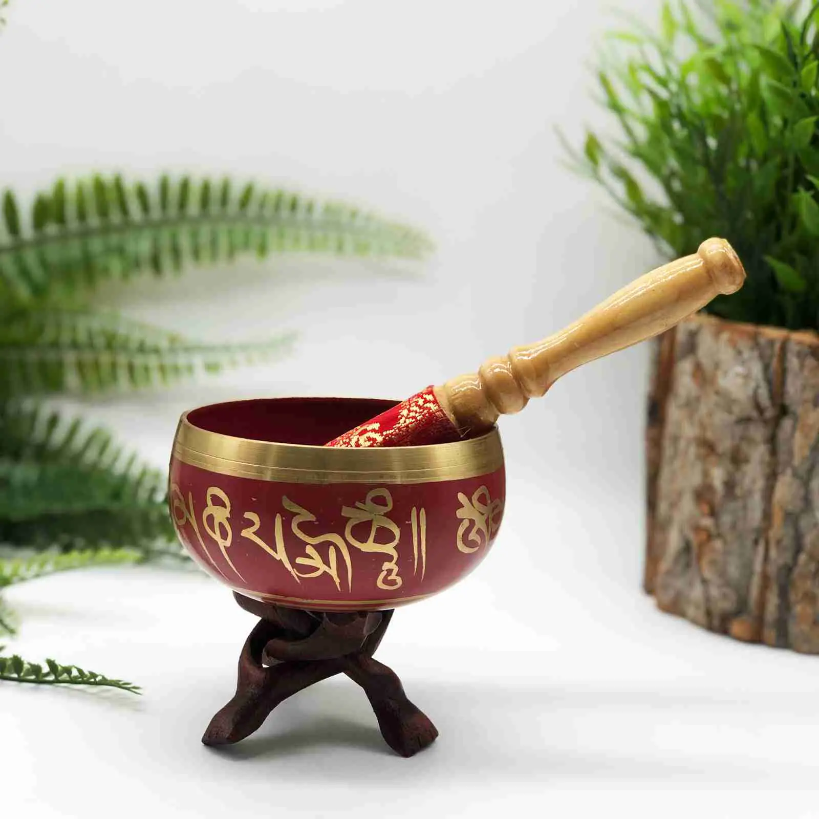 Cuenco rojo pequeño