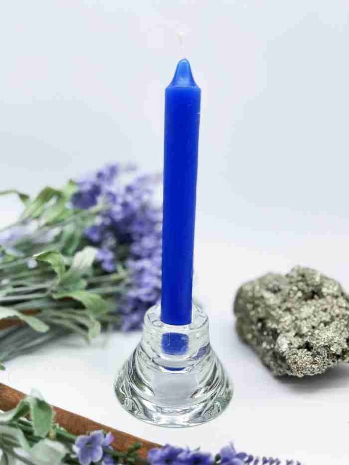 Vela bujía azul
