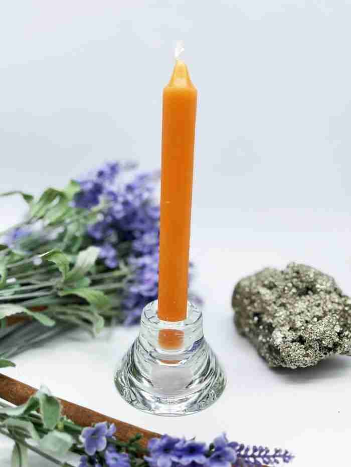 Vela bujía naranja
