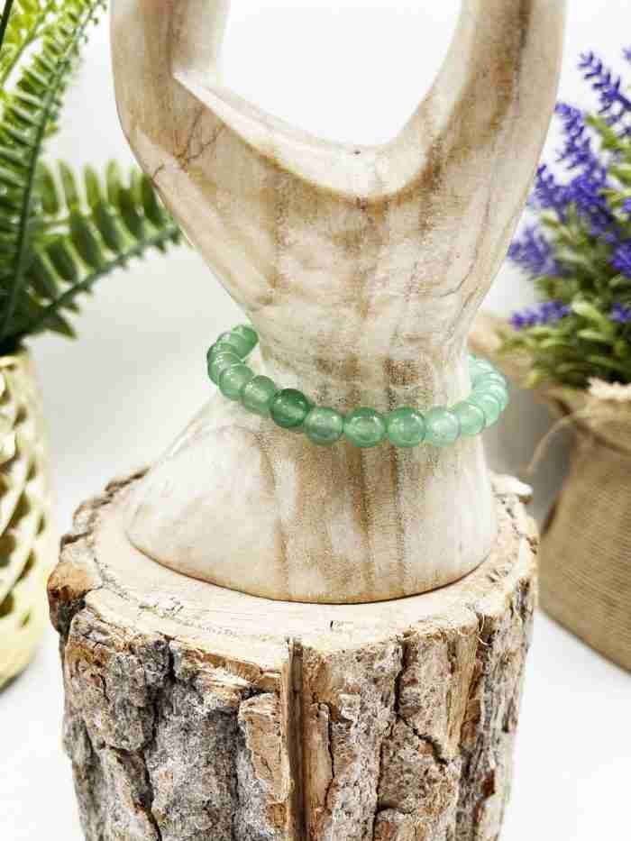 Pulsera aventurina verde grande