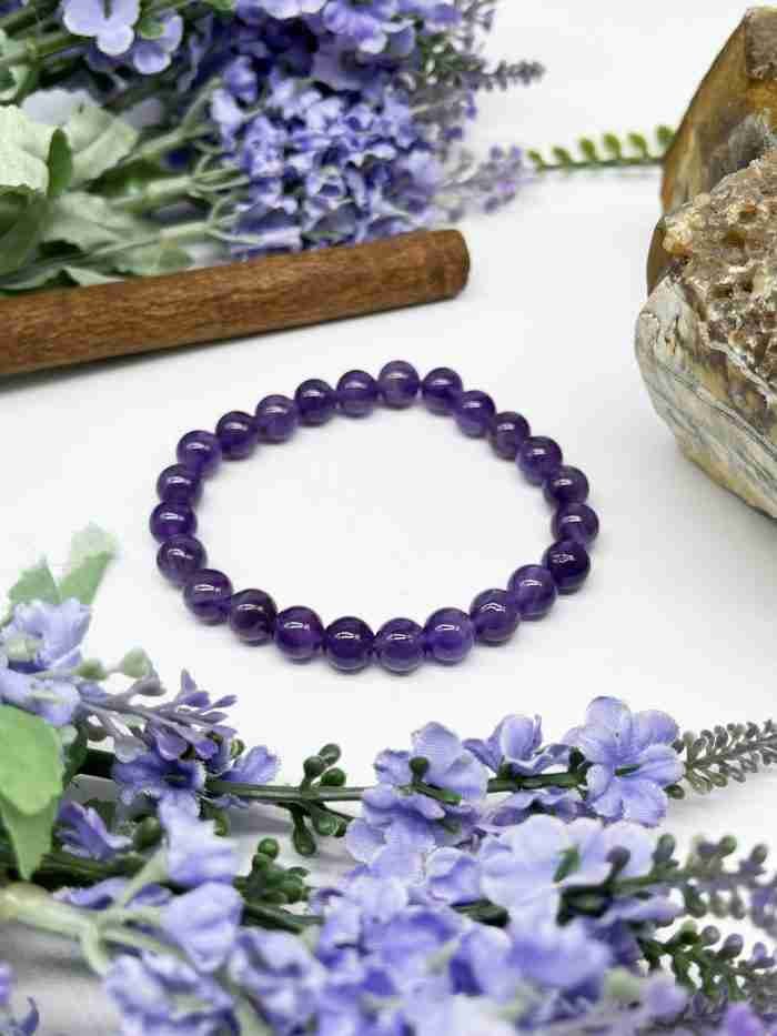 Pulsera amatista mediana