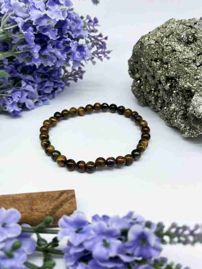 Pulsera ojo de tigre pequeña