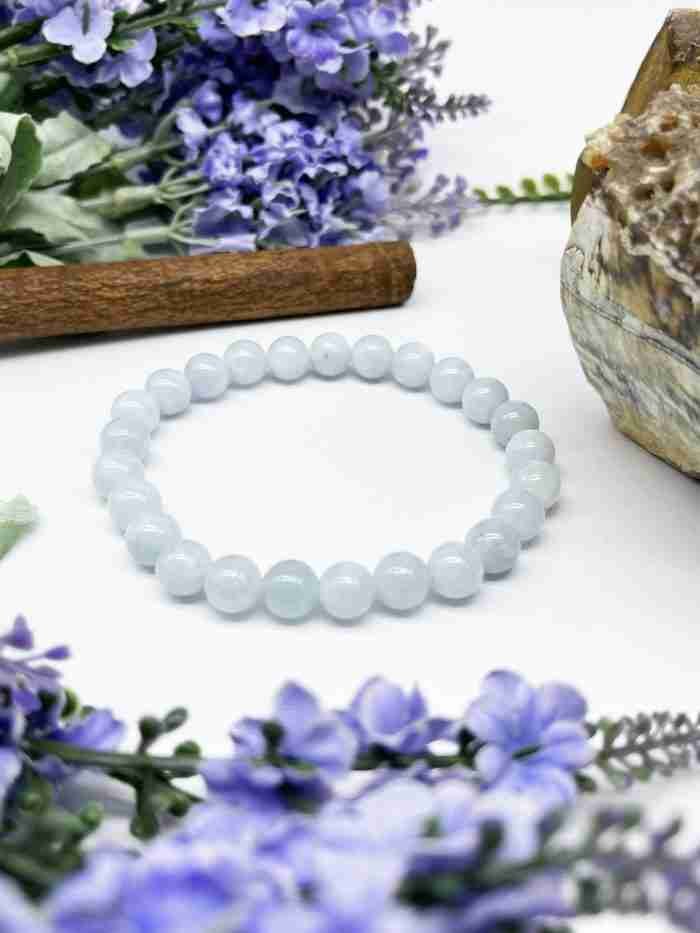 Pulsera aguamarina madiana