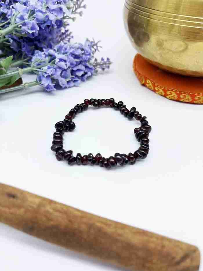 Pulsera chip granate