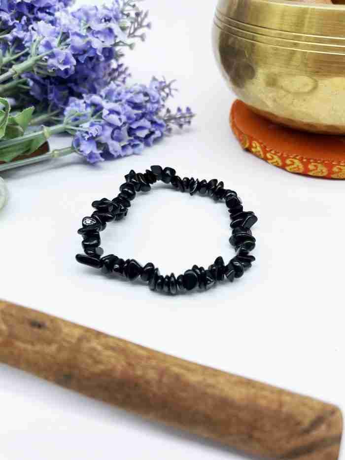 Pulsera chip turmalina