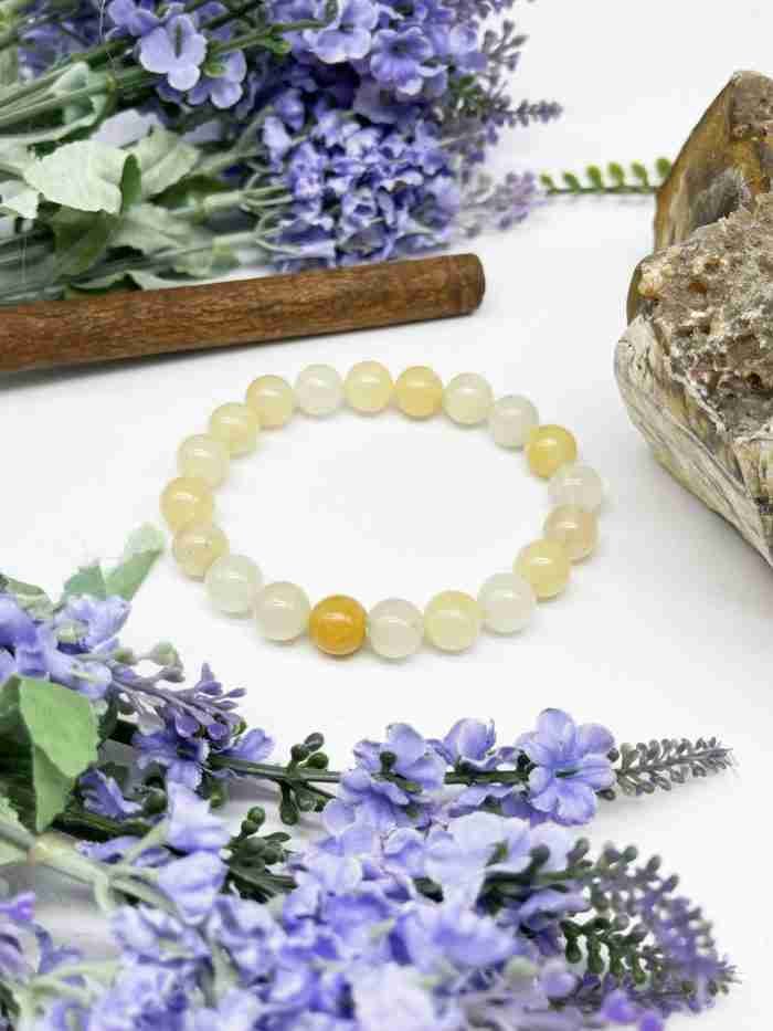Pulsera jade amarillo