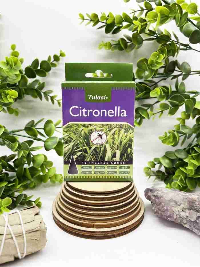 Incienso cono citronella