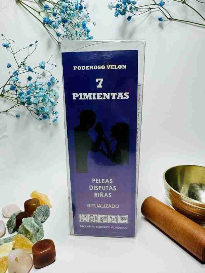Velón 7 pimientas