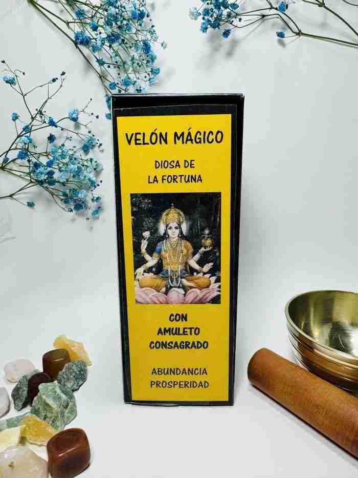Velón diosa de la fortuna