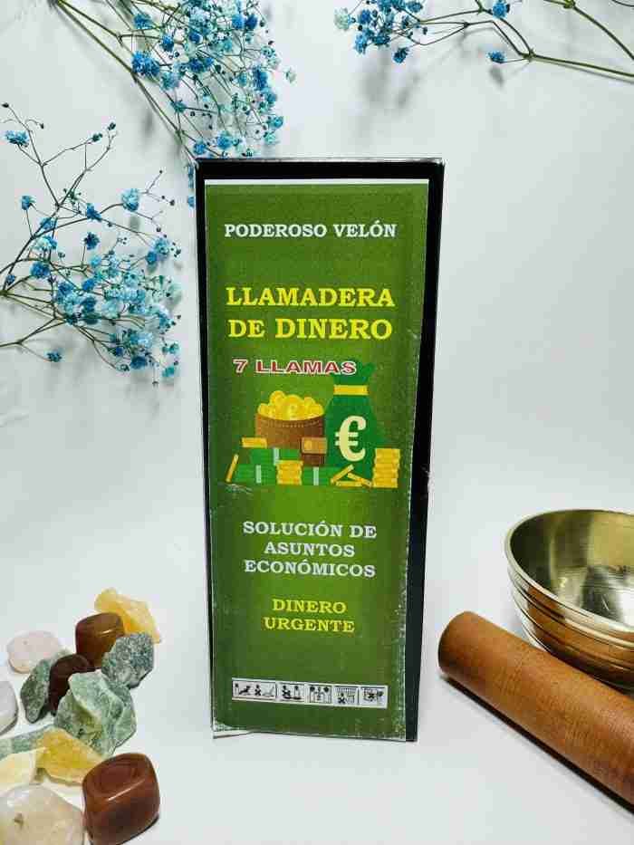 Velón llamadera de dinero