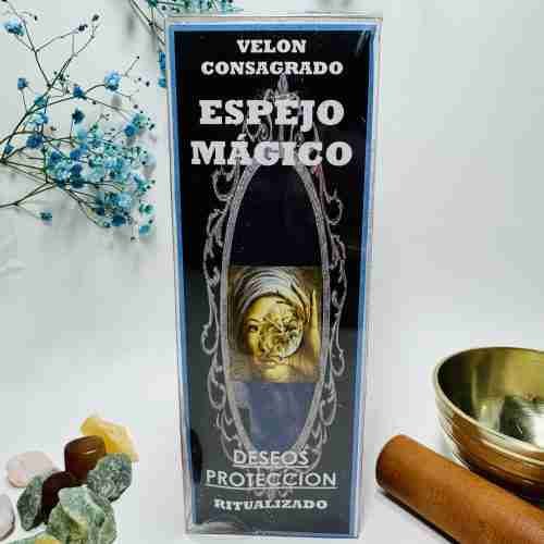 Velón espejo mágico